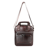 Royal Bagger Shoulder Crossbody Bags for Men Genuine Cow Leather Large Capacity Messenger Bag Vintage Commuter Handbag 1549