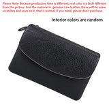 Royal Bagger Trendy Trifold Short Wallet for Women Genuine Cow Leather Credit Card Holder Casual Coin Purse 1502